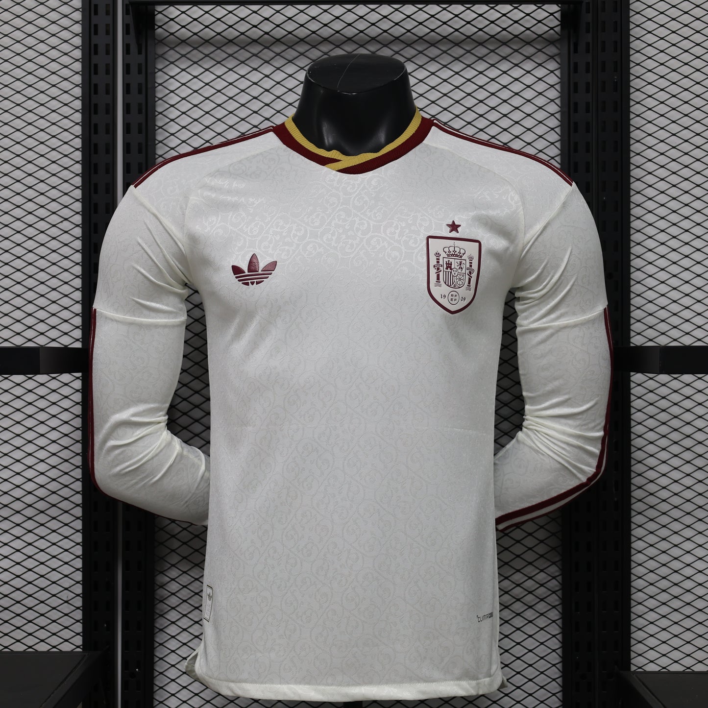 ESPAGNE EXTÉRIEUR MANCHES LONGUES 2026 — PLAYER VERSION (