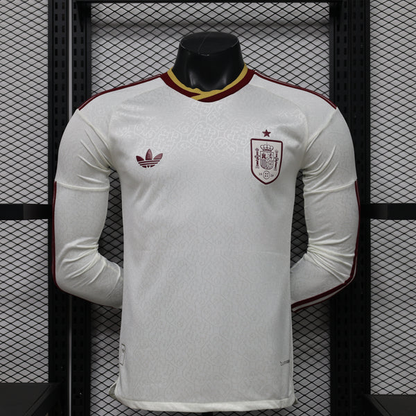 ESPAGNE EXTÉRIEUR MANCHES LONGUES 2026 — PLAYER VERSION (