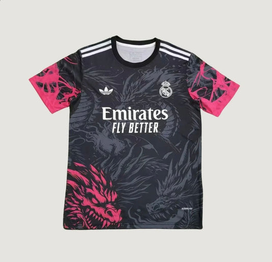 REAL MADRID - MAILLOT CONCEPT 25/26 - NOIR, ROUGE