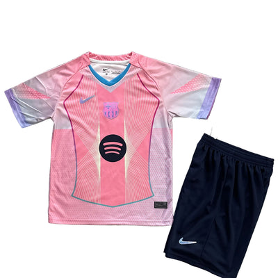 BARCELONE MAILLOT ENFANT ROSE