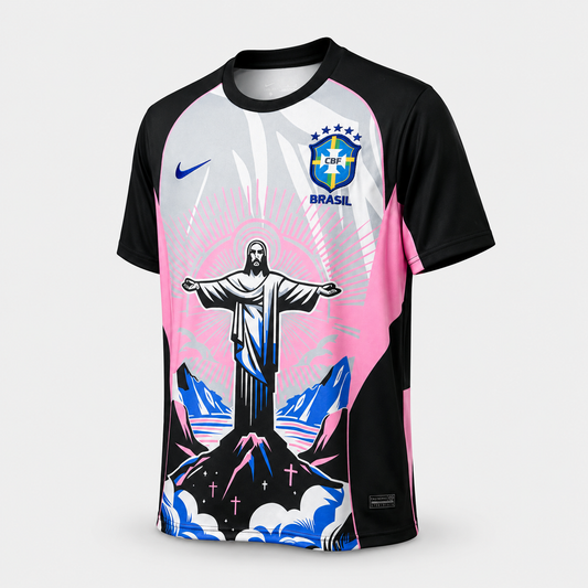 Brésil Concept Rédempteur Noir/Rose