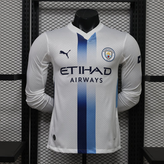 MANCHESTER CITY MANCHES LONGUES EXTÉRIEUR 26-27 — PLAYER VERSION