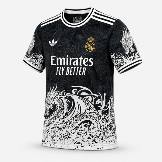 Real Madrid Concept Dragon Noir/Blanc