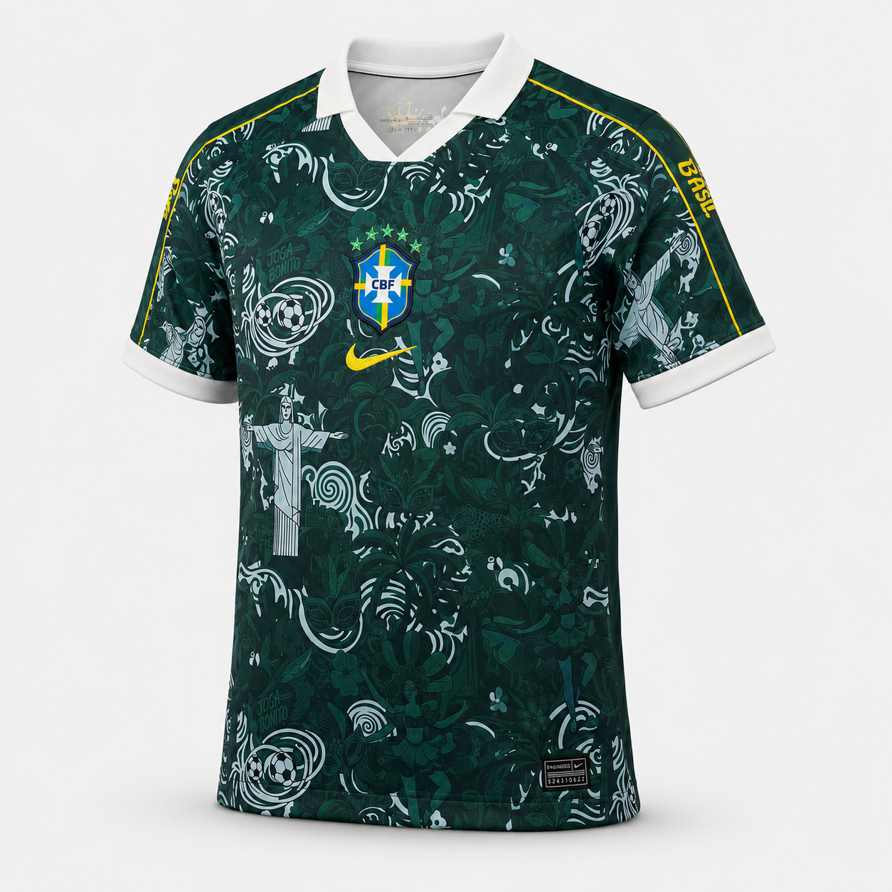 Brésil Concept Rédempteur Vert Forêt