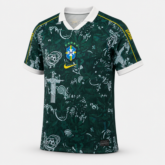 Brésil Concept Rédempteur Vert Forêt