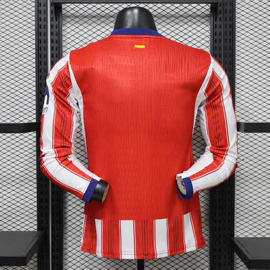 ATLETICO MADRID MANCHES LONGUES DOMICILE 26/27 — PLAYER VERSION