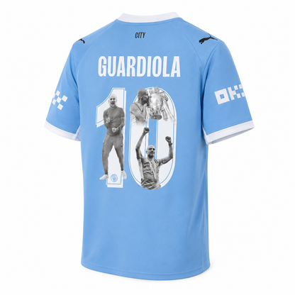 MANCHESTER CITY FLOCAGE GUARDIOLA