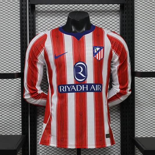 ATLETICO MADRID MANCHES LONGUES DOMICILE 26/27 — PLAYER VERSION