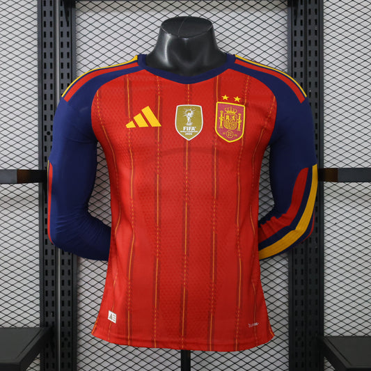 ESPAGNE MANCHES LONGUES DOMICILE 2 ÉTOILES — PLAYER VERSION