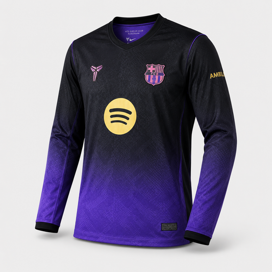 FC BARCELONE MANCHES LONGUES EXTÉRIEUR " KOBE " 26/27